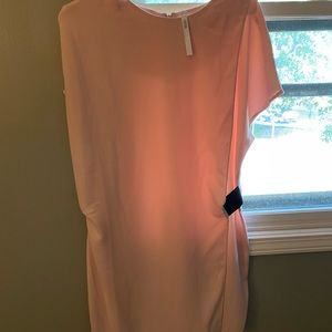 ASOS pink cocktail dress